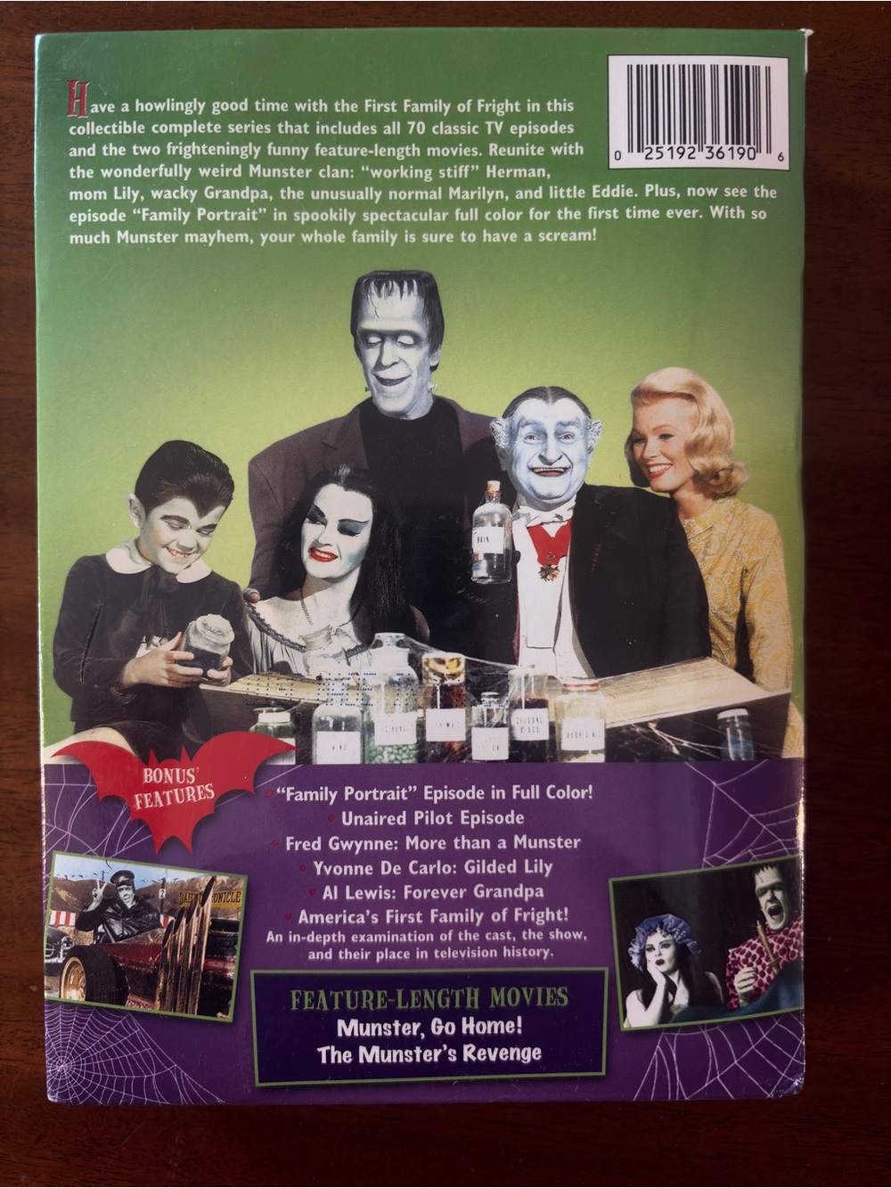 New The Munsters: The Complete Series DVD Halloween Spooky - Picture 2 of 3